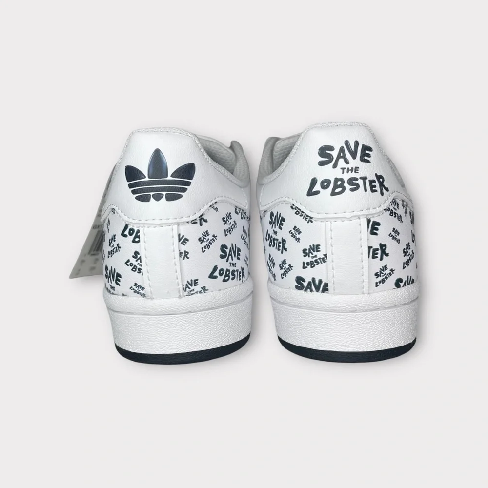 Adidas x Philip Colbert Save The Lobster Superstar Sneakers